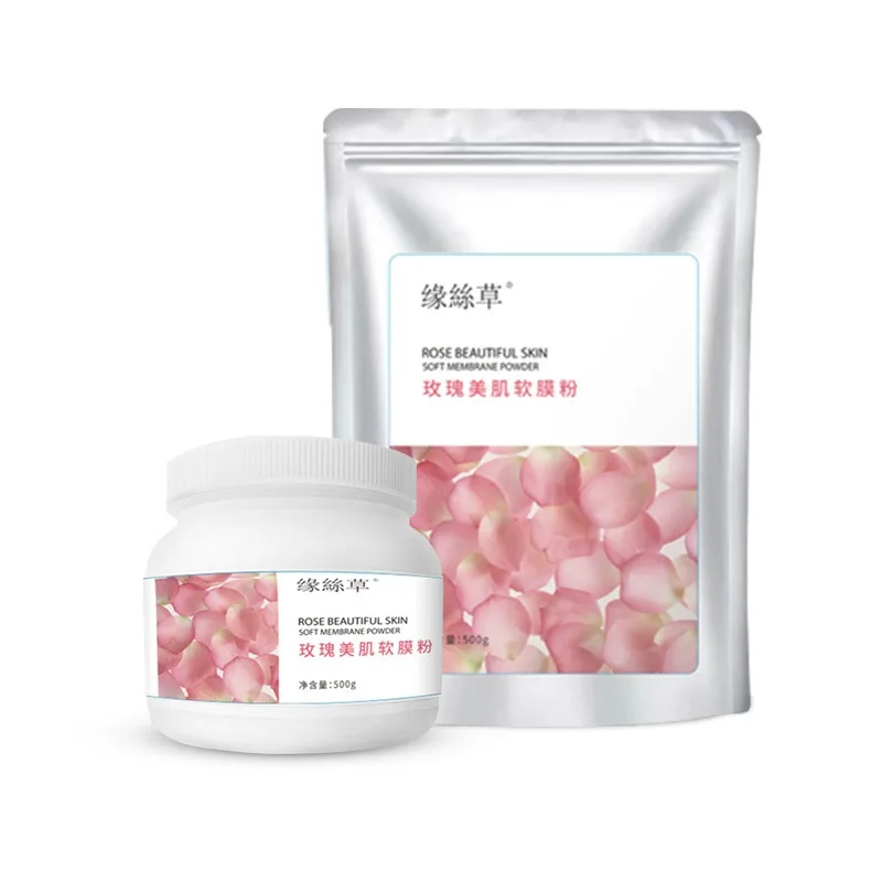 18 Years factory face skin Collagen Facial Serum for Skin Care Anti Aging Facial Crystal Peel Off Hydrogel Rose Powder Mask