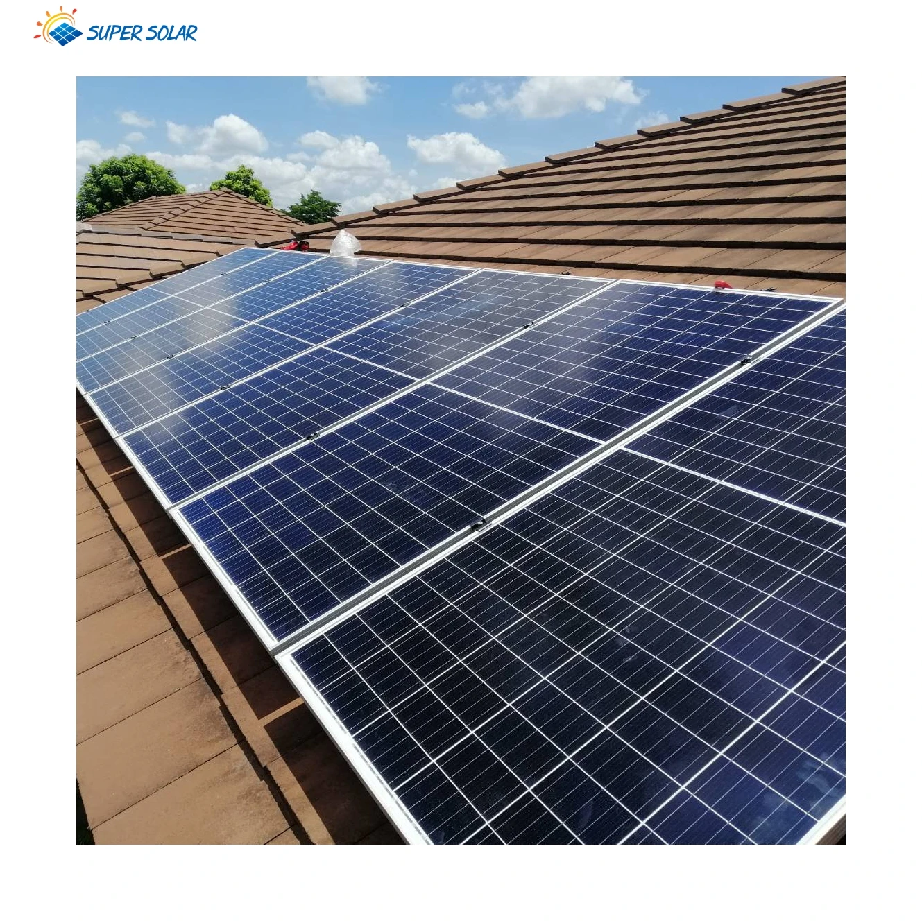 Super solar complete set solar panel power system 10kw solar energy residential home solar system