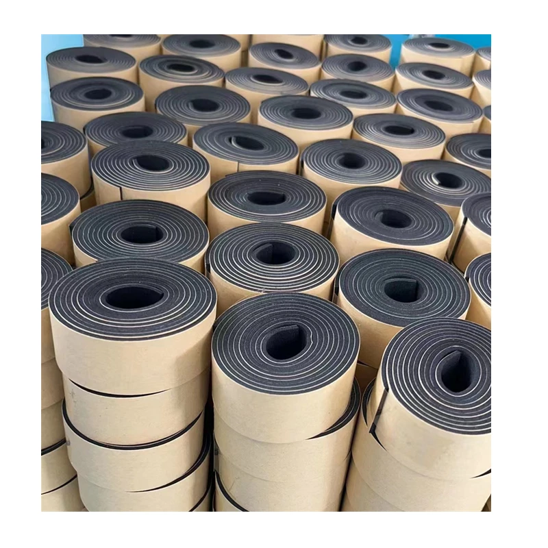 Flexible Weatherproof High density Close cell  Sponge Neoprene/EPDM/SBR Foam Tape Weather Stripping