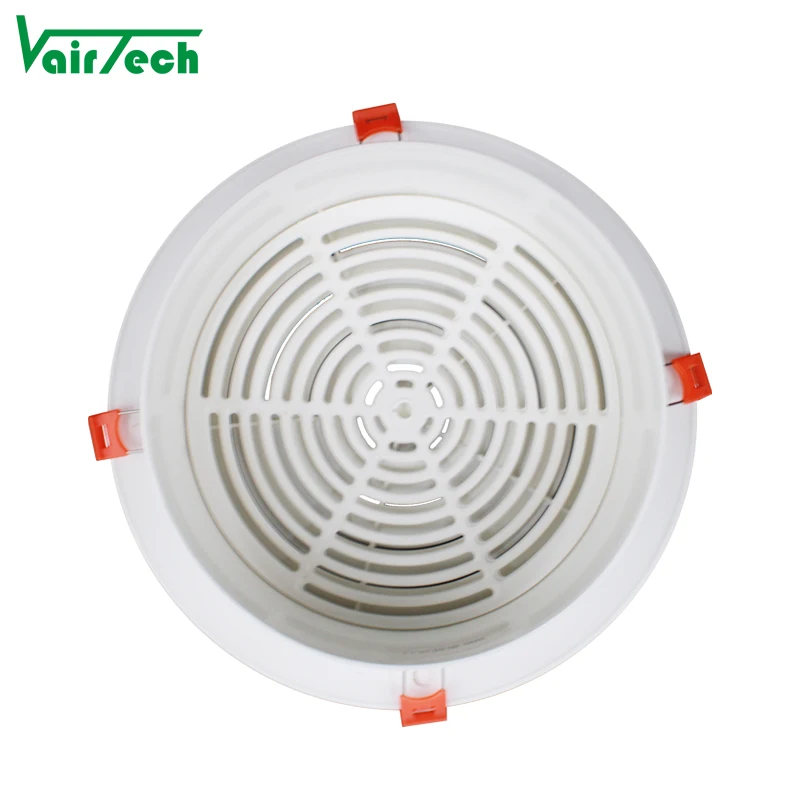 Round Adjustable Air Conditioning Disc Air Valve Plastic Ceiling Air Vent