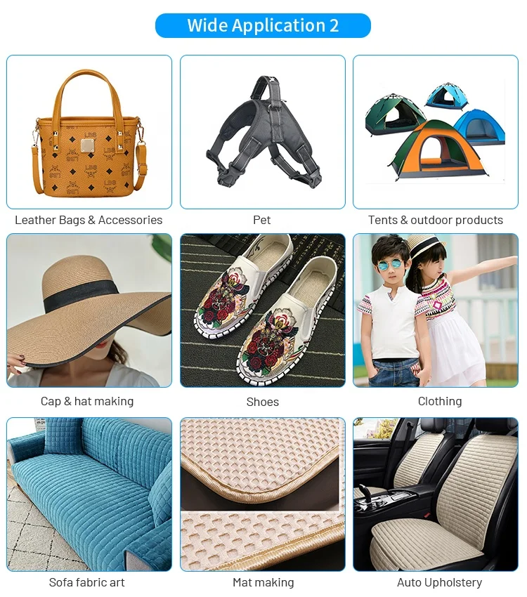 Shoes upper computer controlled programmable electronic pattern sewing machine