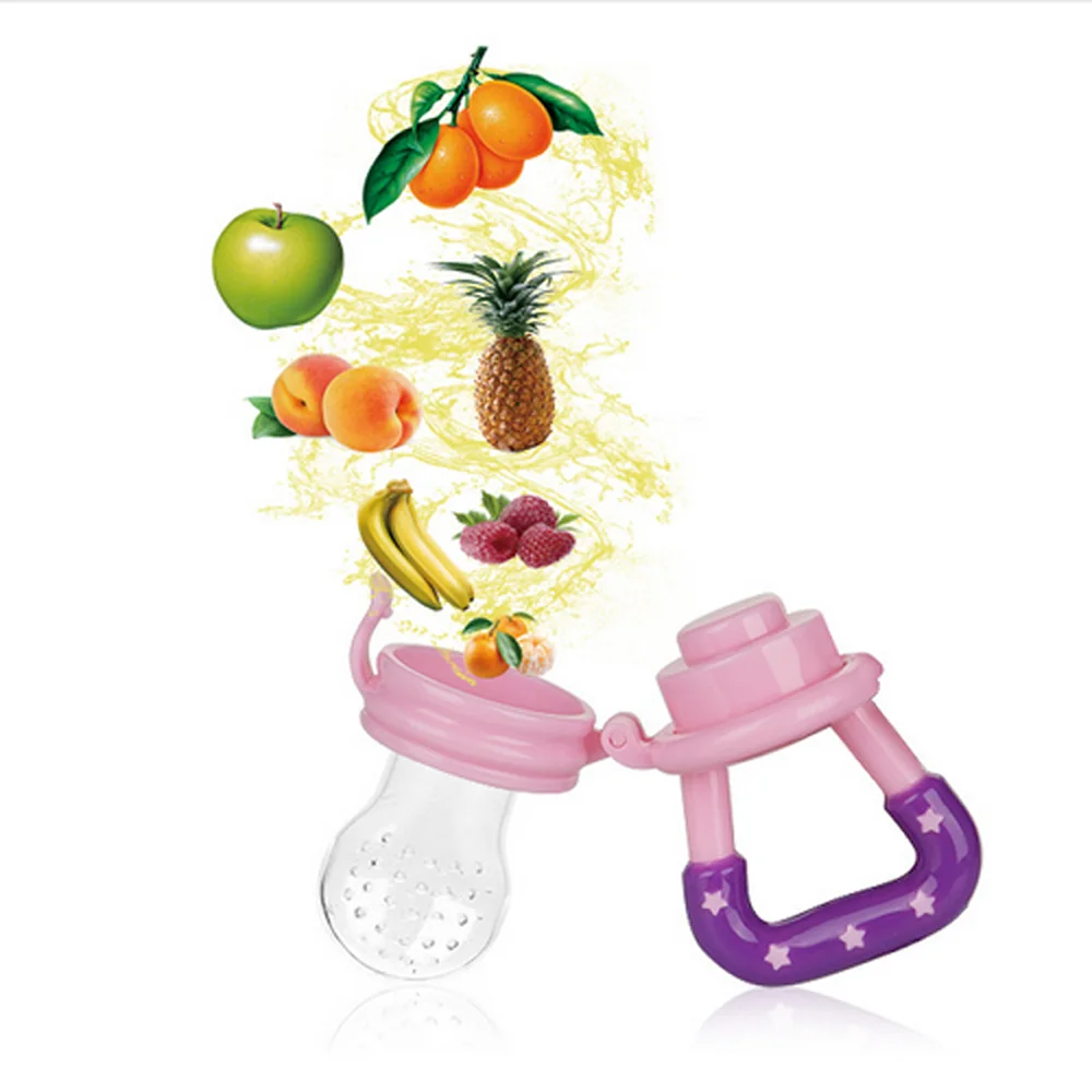 Hot Selling Fod Grade Silicone Baby Food Fruit Pacifier Feeder/Fruit Dummy Nibbler