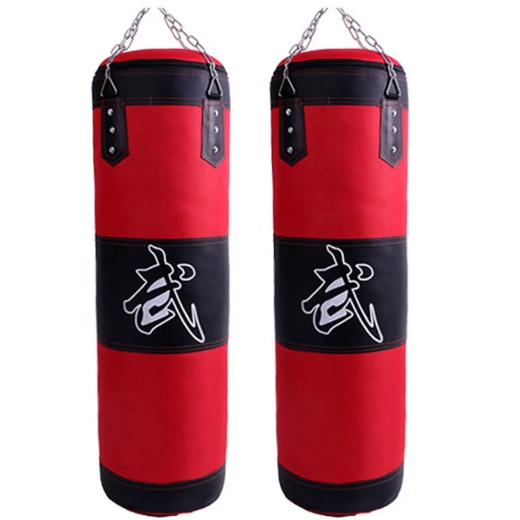 Hanging Heavy Boxing Punching Bag Set Filed With Gloves And Hand Wrap For Kickingboxing MMA Muay Thai Karate Taekwondo Training