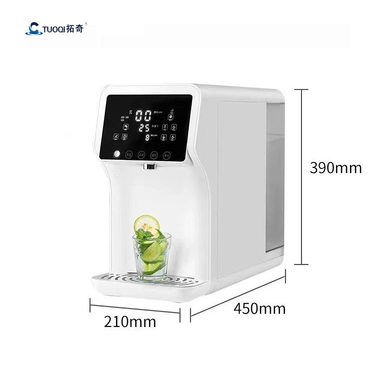 Desktop type installation free RO machine with hot and cold pure water