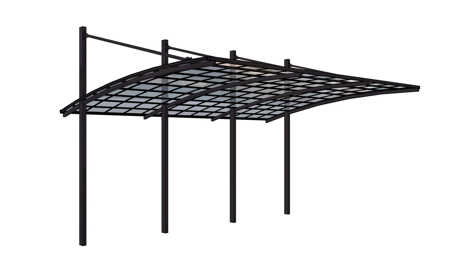 polycarbonate cantilever carport metal garage for sale price