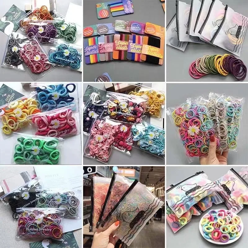 Детская маленькая резинка для девочек, резинка для головы, Детская резинка для девочек, детская резинка для волос, не режет волосы, эластичная, такая милая, привязанная голова