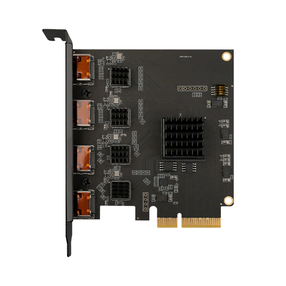 Wholesale Hot-Selling 1080P 60HZ Support OBS Capture Server PCIe 4CH Video Captur Card for Video Recording Live Stream