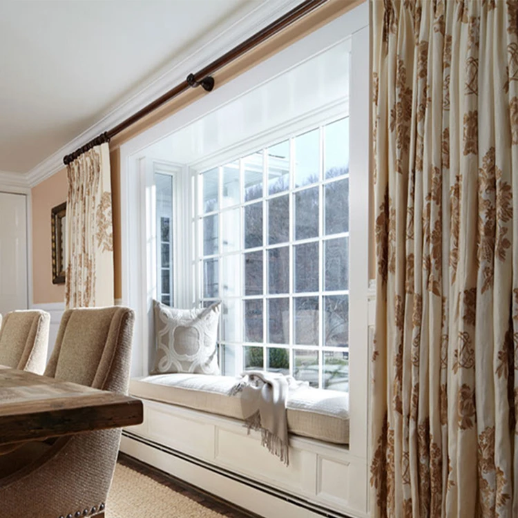 Glass Windows Plastic In Bay Shape For Project Upvc/Pvc Small Sliding Window