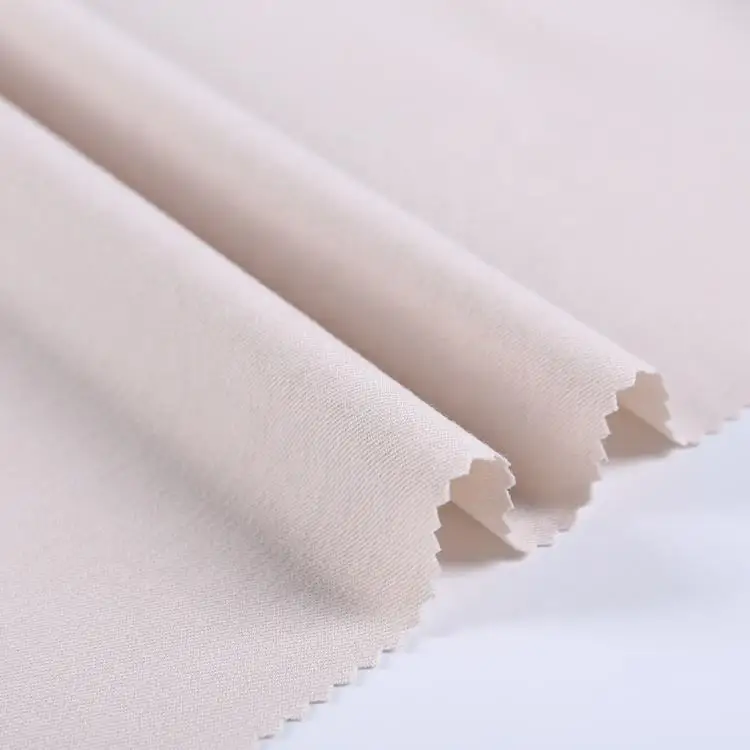 Custom 255GSM polyester rayon viscose spandex tr woven twill blazer fabric for uniform
