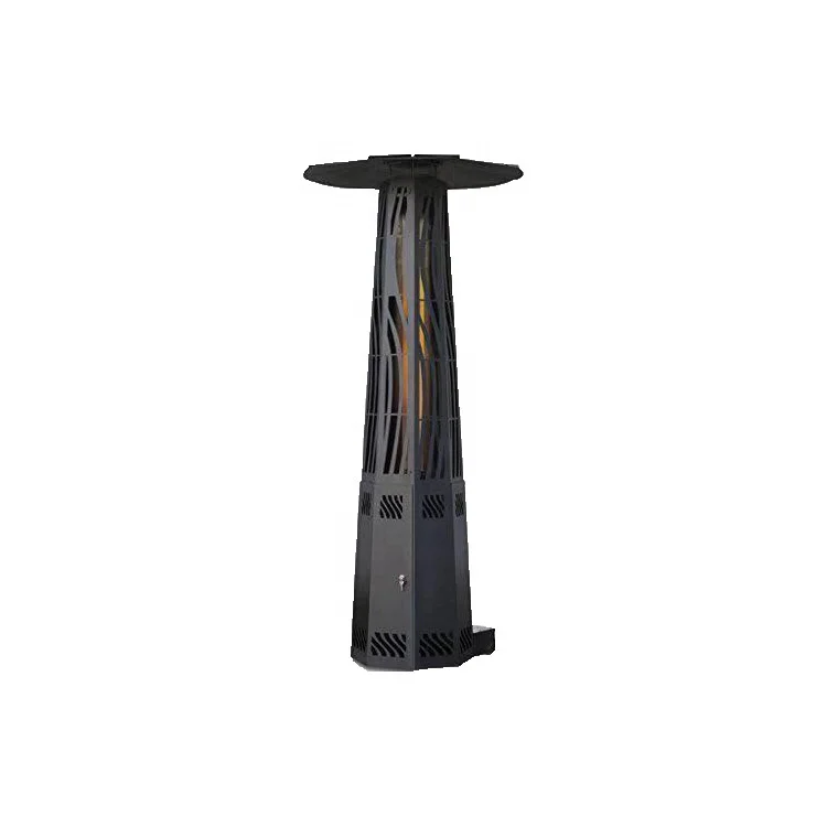 outdoor backyard popular Norway style 14kw portable wood pellet stove gas lamp