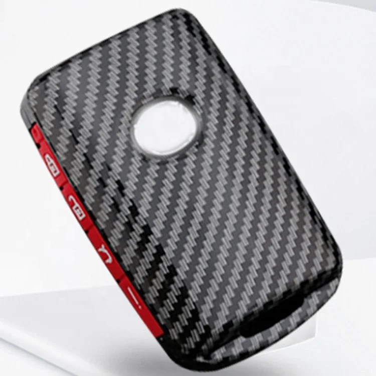 Чехол для смарт-ключа из углеродного волокна, чехол для автомобильного ключа, защитный чехол для дистанционного управления для 2019 Mazda 3