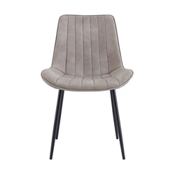 Tianjin factory cheap modern new design restaurant cafe furniture dining leather table and chair for sales