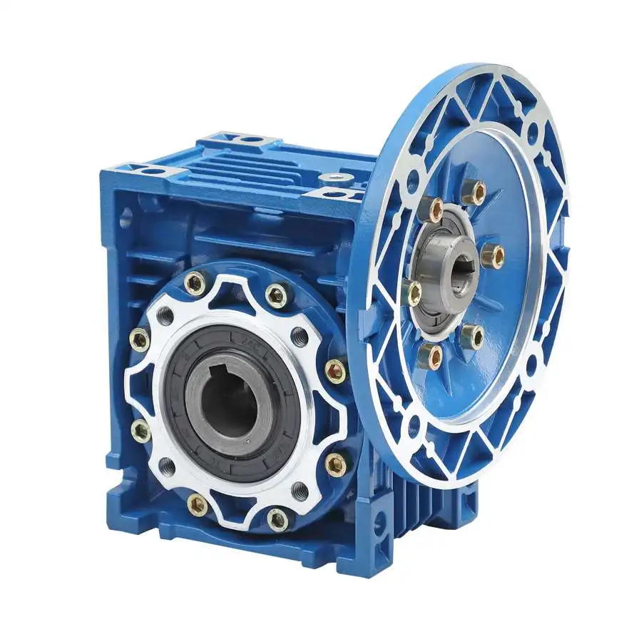 Involute Spur Gear Machine NMRV Worm Speed Reducer Worm Reduction Gearbox Double Input Shaft Worm Gearbox