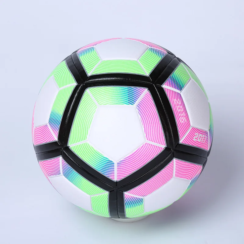 New Colorful Training Quality Official Size Pu Tpu Pvc Soccer Ball Football Futbol Soccer Ball with Customized Logo for Match