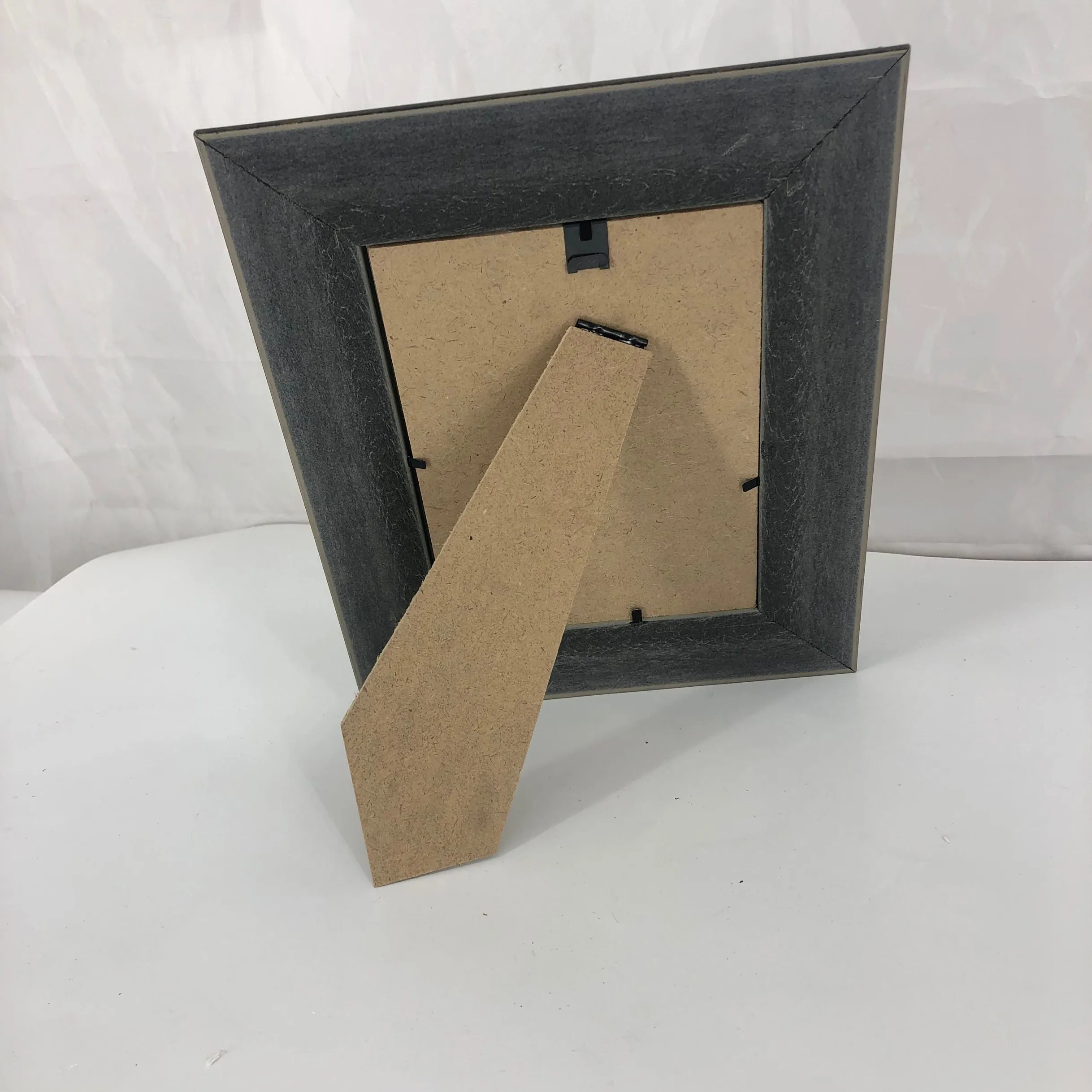 
Black Plastic Deep Scoop Picture Frame, 8 x 10 Inches Wiht Delicate Pattern Width Optional Full Size Custom Photo Frame 