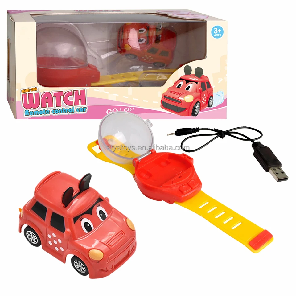 NEW Upgrade Mini Remote Control Car Watch Toys 2.4 GHz Detachable Watch Band Car Toys