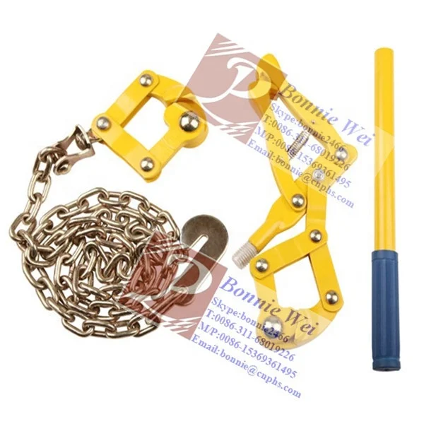 High tensile electric fence smooth grip berbed wire chain strainer