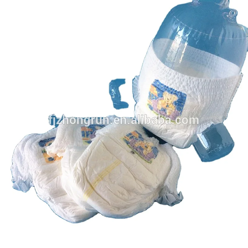 Cheap Baby Diapers With 4 Size Wholesale Baby Pull Up Diapers