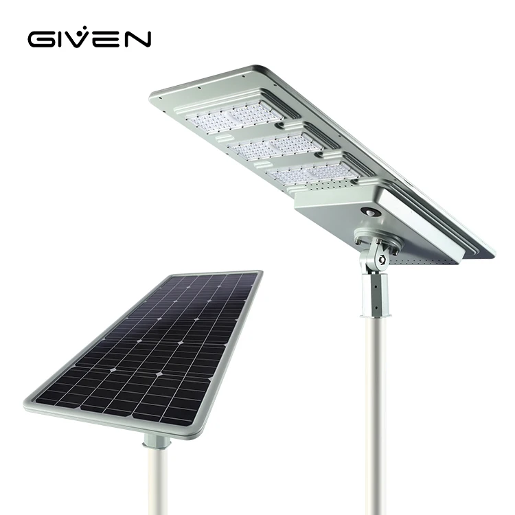 Zhongshan Профессиональный IP65 водонепроницаемый 40 60 80 100 120 Вт Панель все в одном Солнечный светодиодный уличный фонарь