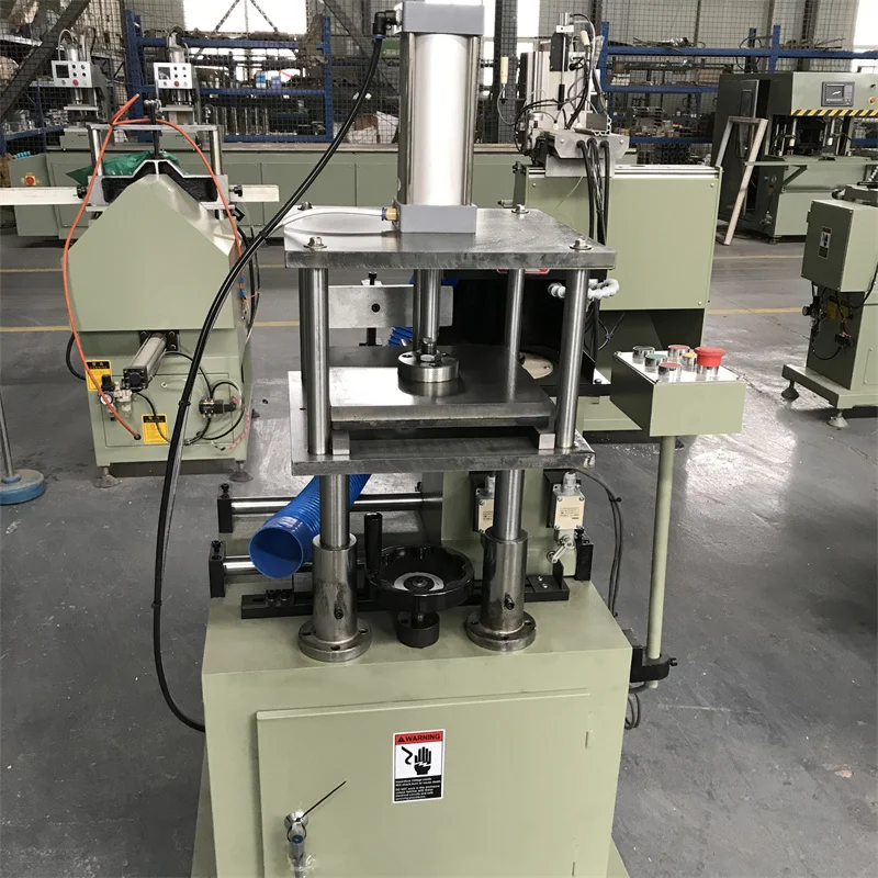 Small Type UPVC and Aluminum Window End Milling Machine