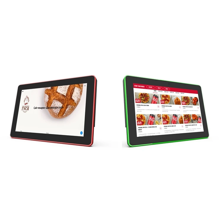 10.1 Inch Poe NFC PC LED Light Bar Digital Signage Display Indoor Android Tablet for Airport & Meeting Room OEM Supplier