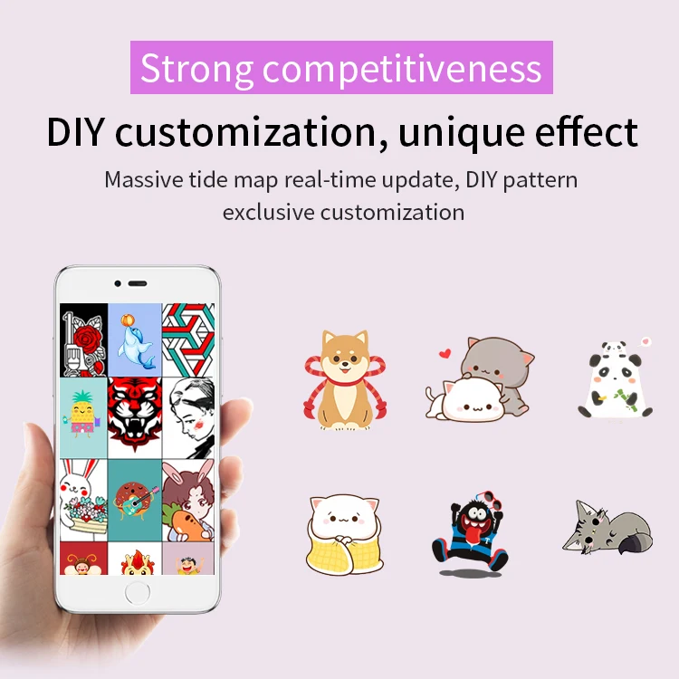 3D Intelligent Electric Printing Unique Mobile Nail Design Printer