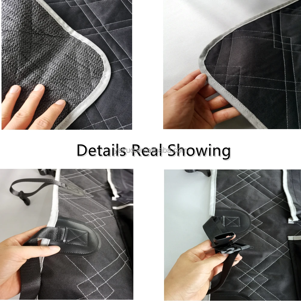 High Quality Non Slip Waterproof Scratch proof Hammock Dog Rear Car Back Seat Cover