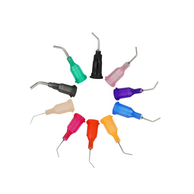 HIGH QUALITY BENT IRRIGATION NEEDLES BLUNT TIP NEEDLES WITH LUER LOCK HUB