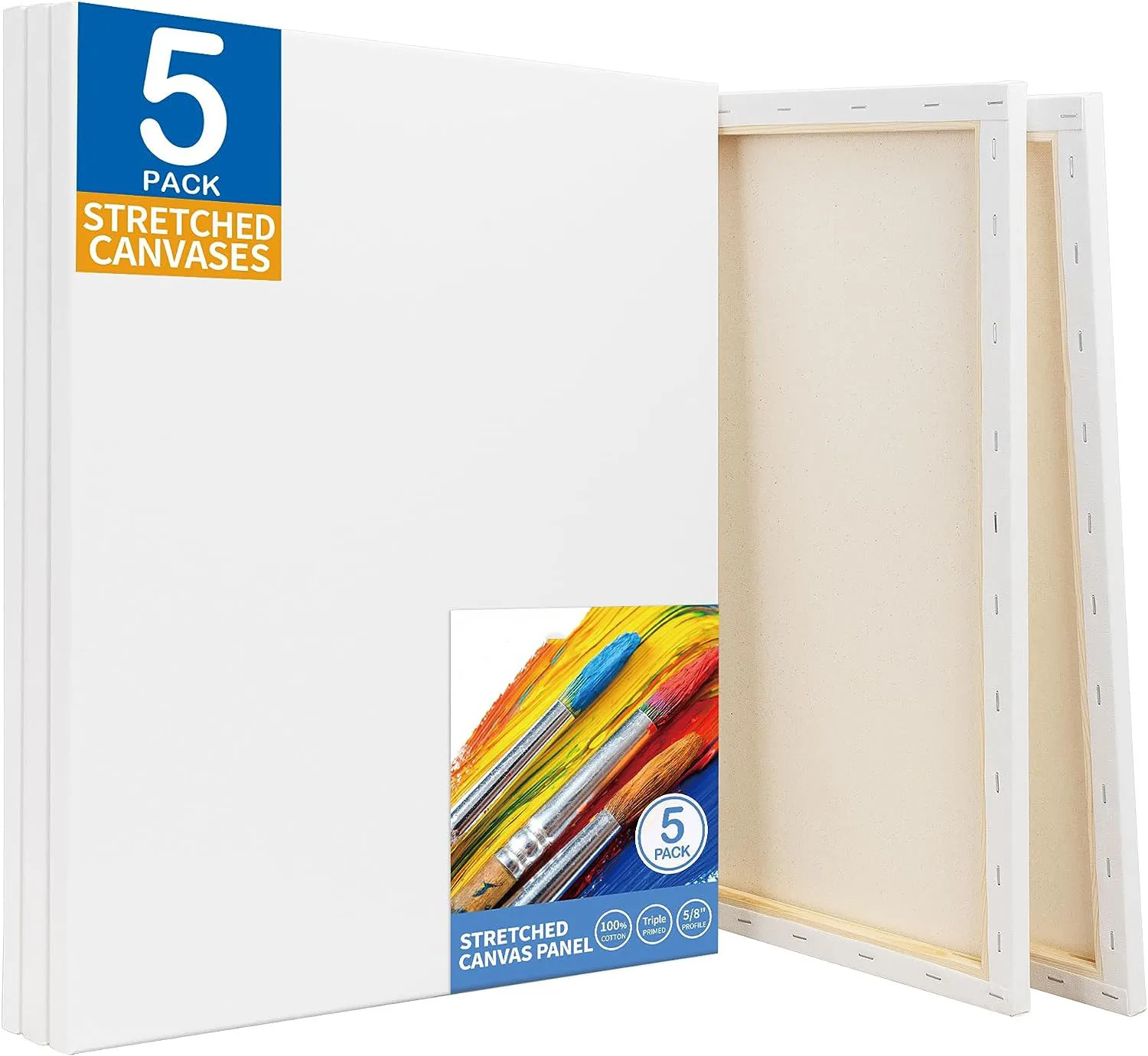 Хлопковый растянутый холст 16x20 40x50 Профессиональный для живописи