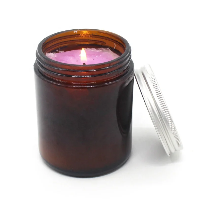 
handmade flower glass bell jar dome with base candle jars glass clear 