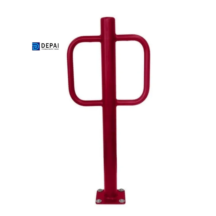 New design outdoor place stainless steel parking lot safety bike bollard