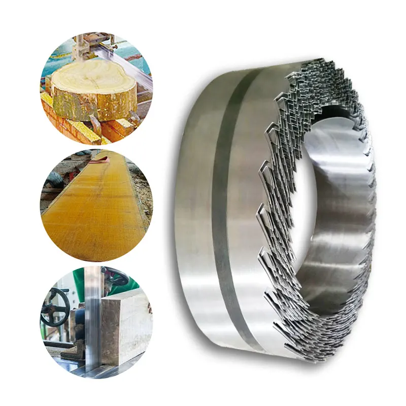 Wide Band Saw Blade For Saw Mill Use Cutting Wood