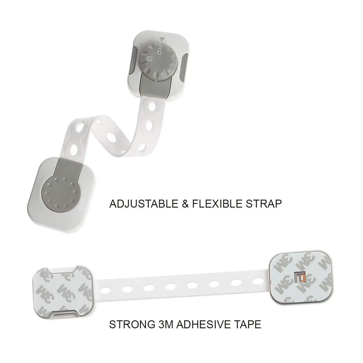 Safety Lock for Child Baby Security Lock for Cabinet and Drawer door Locks