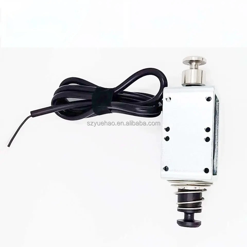 1660HAB 5 мм маленький мини DC 12 В 24 Электромагнит с открытой рамой толкатель электромагнитный линейный привод