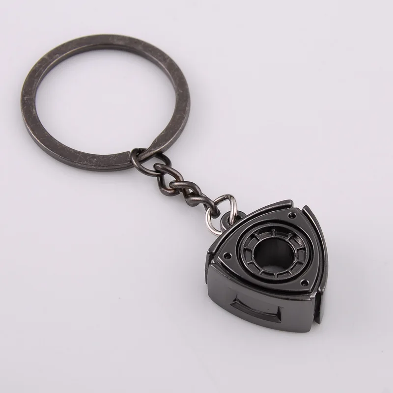 Wholesale personalized car modified Mazda rotor Wankel engine key chain advertising belt key ring pendant