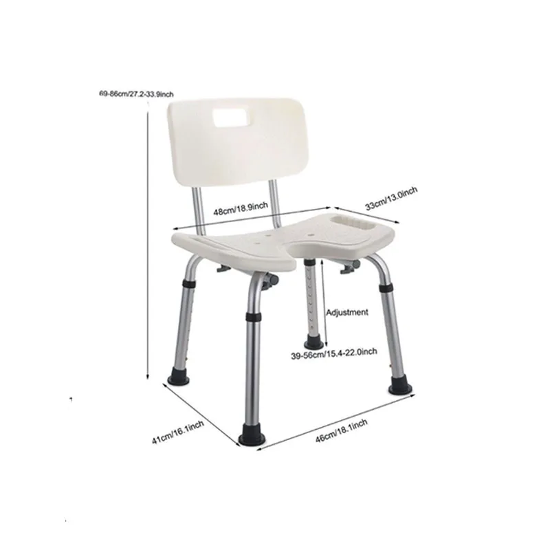 High quality large  shower chair extra wide shower chair for elderly