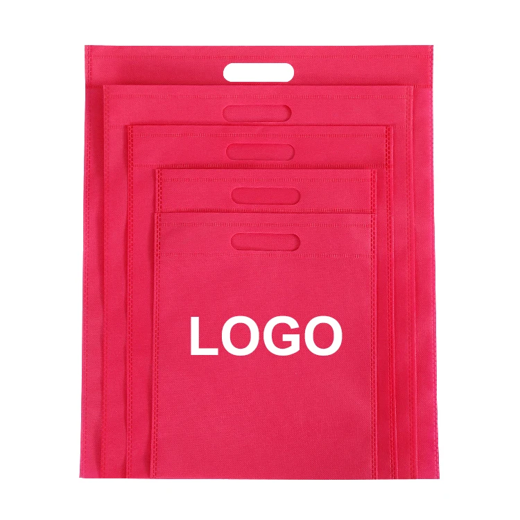 OEM/ODM eco friendly RPET non woven grocery tote fabric shopping bag custom laminated nonwoven