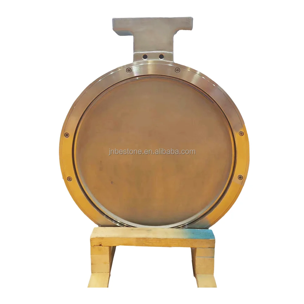 Metal to metal Seat Seal Big size Lug Type SS eccentric Butterfly Valve