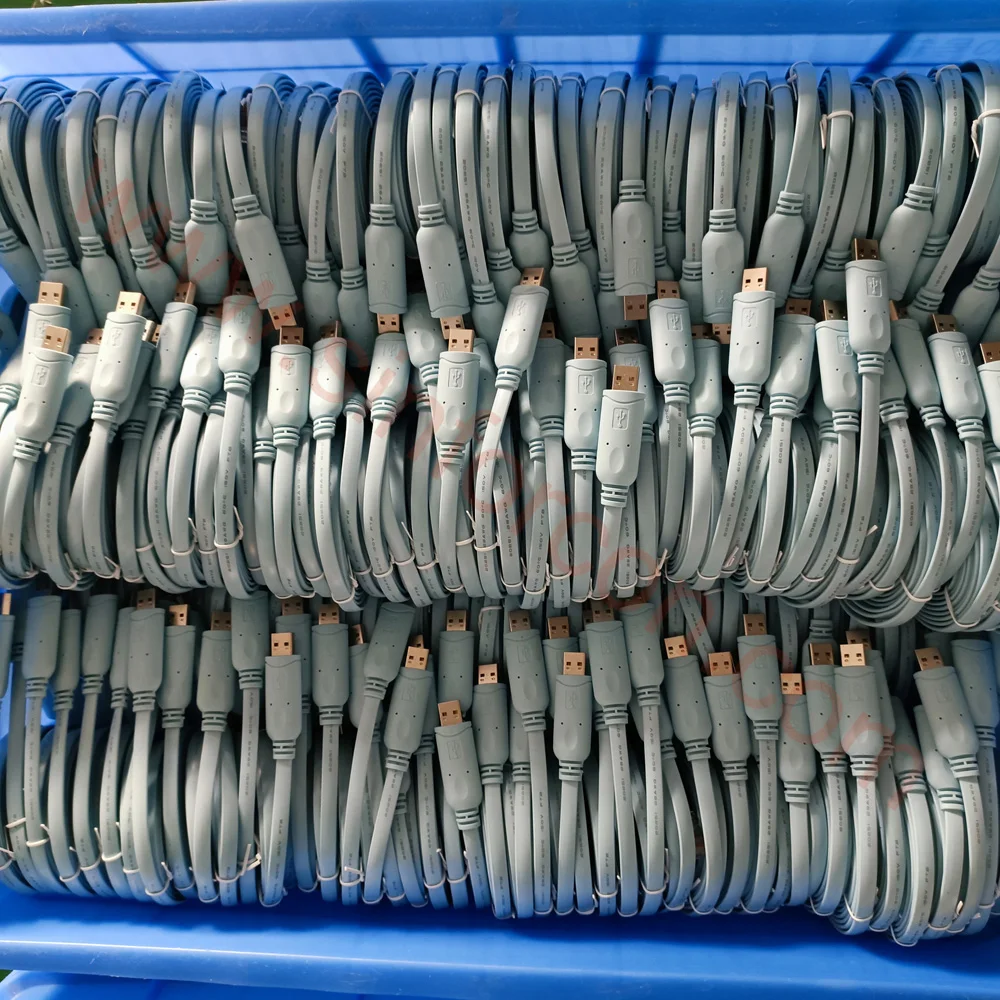 FTDI Console Cable  USB RS232 RJ45 Rollover Flat Noodle Kabel  for 1841 2811 2950 PUTTY Hypertrm Routers  Config Cable