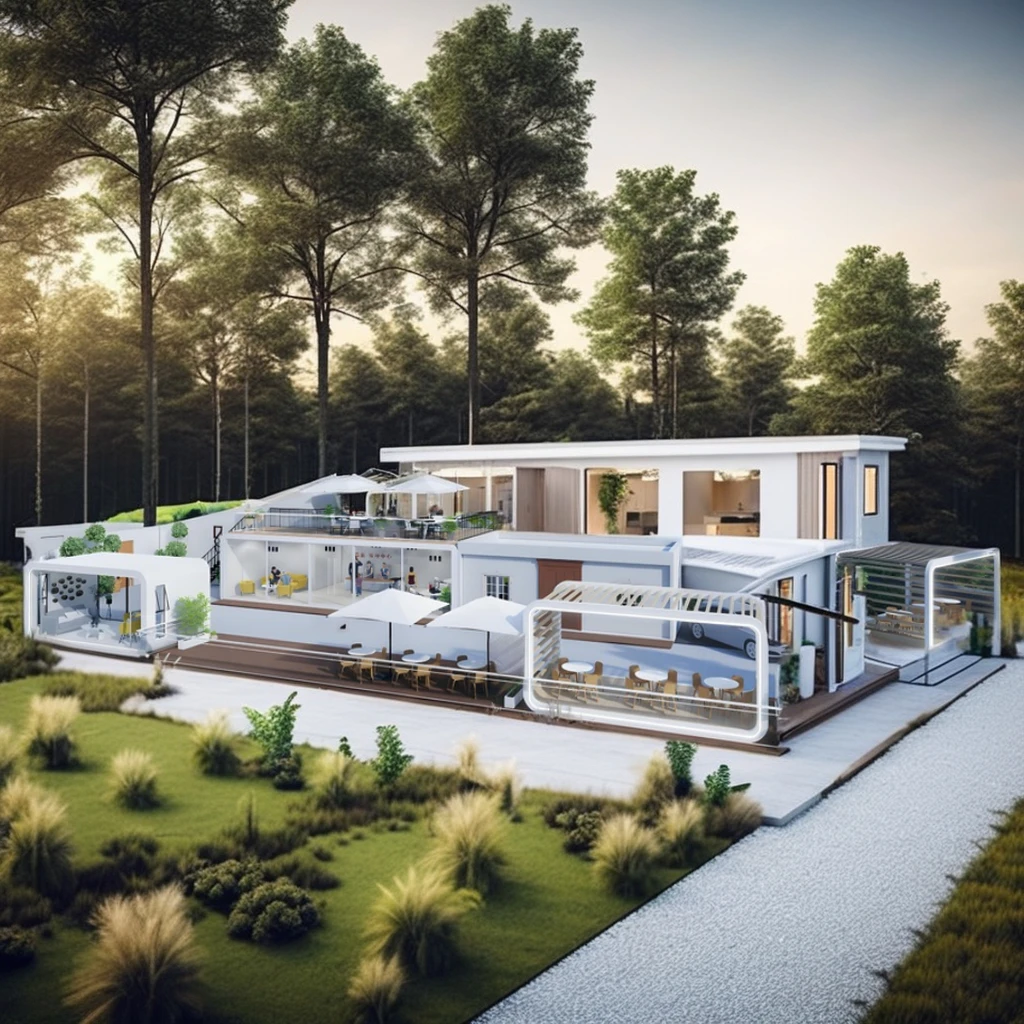Оптовая продажа изготовленный на заказ современный домик для яблок легко устанавливаемый сборный стальной каркас офиса контейнер