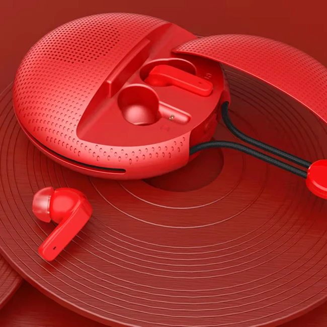 Сабвуфер Hifi Звук TWS Bluetooth динамик и наушники 2 в 1 умные портативные мини-динамики звуковая
