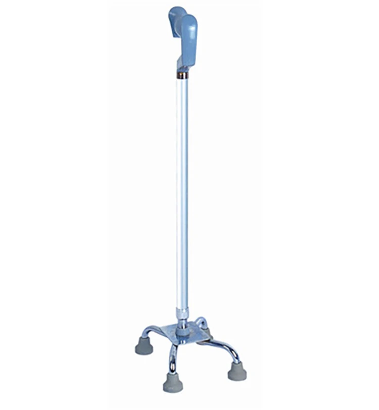 Adjustable height for the disabled or elderly Four canes provide support and stability when walking