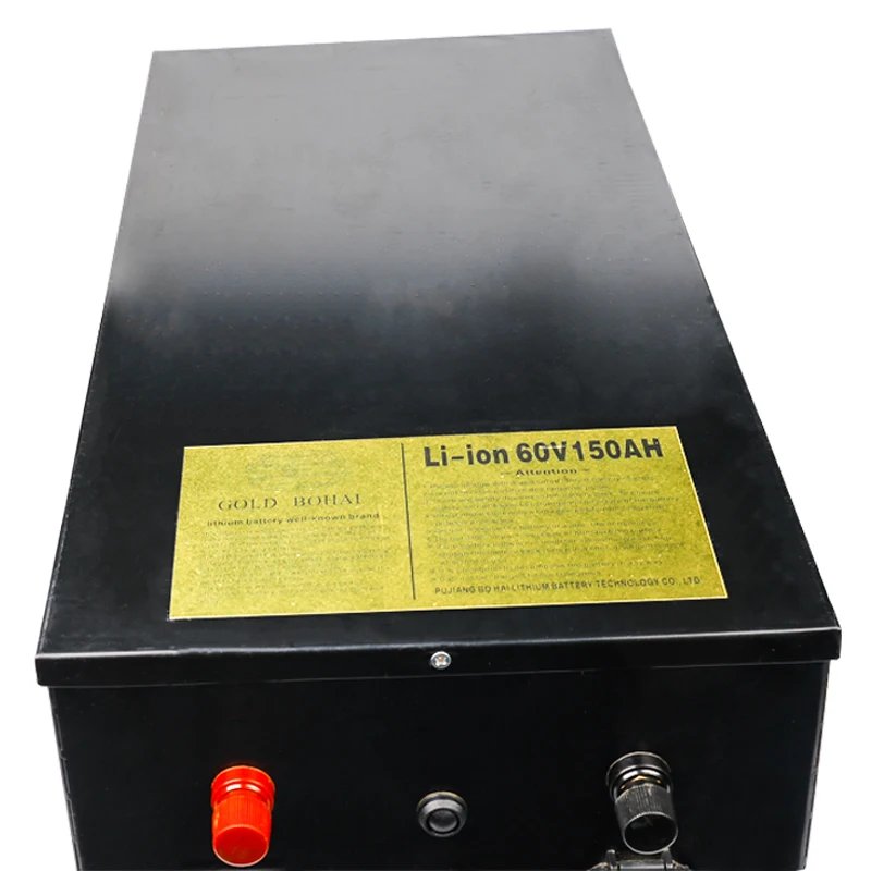 Large capacity Li-ion 60V 150Ah LiFePO4 lithium ion battery pack Electric vehicle