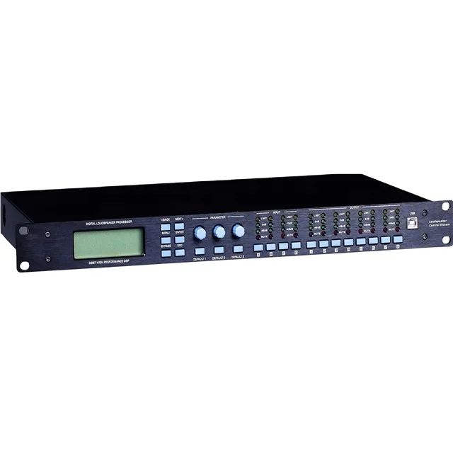 Speaker Processor Loudspeaker Management System For Outdoor Performance Line Array