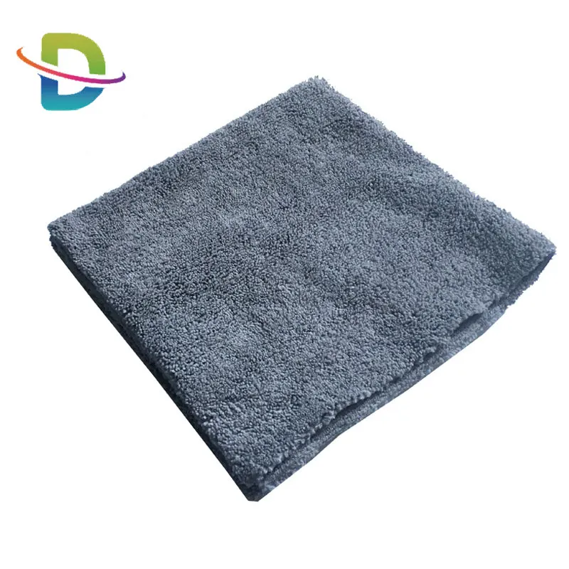 Auto Detailing Edgeless Microfiber Long-Low Pile Buffing Drying Towel