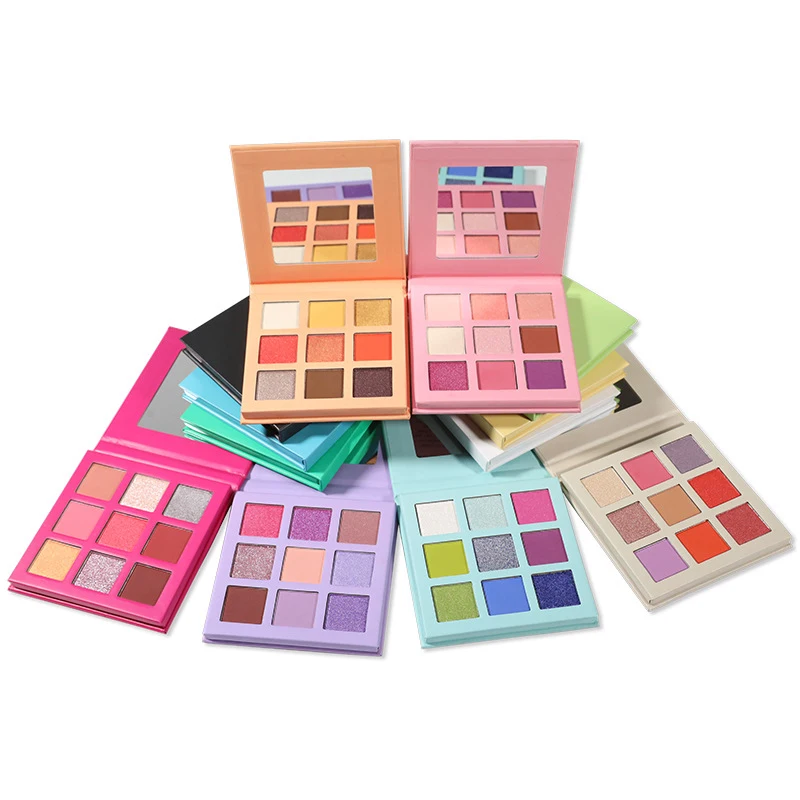 Palette Vegan Eyeshadow Sweatproof Waterproof Eye Shadows Nude Eyeshadow palette Private Label Eyeshadow