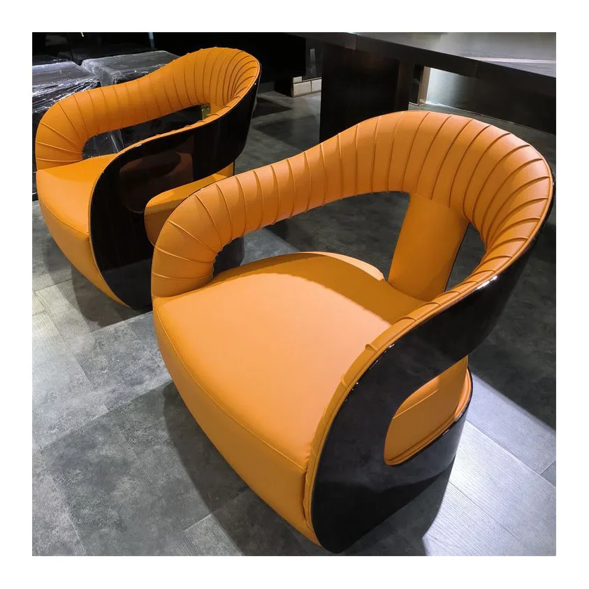 Living room sofas Microfiber Fabric luxury high quality home furniture living room modern wooden sofa chair