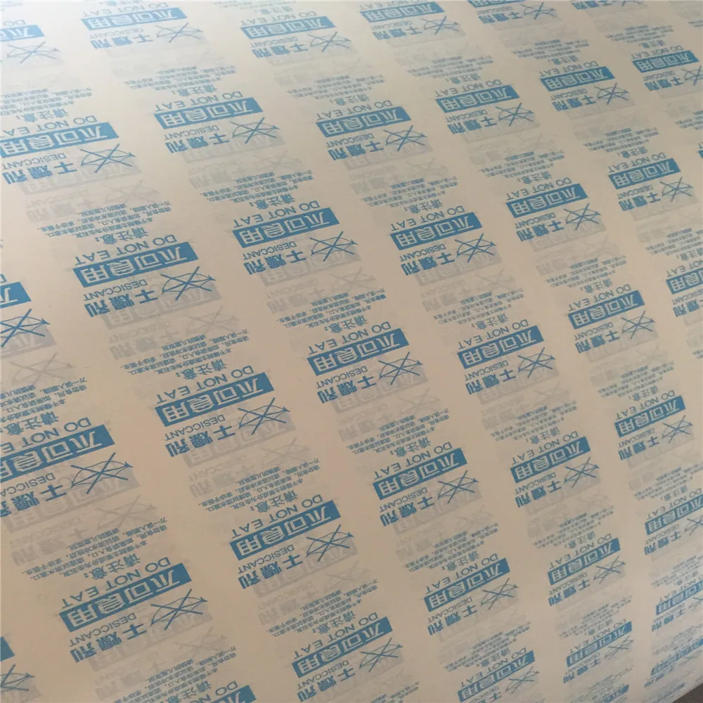 Super Dry Desiccant Paper Roll, Silica Gel Paper With Printing Logo
