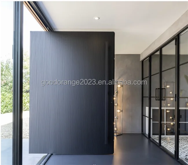 China Top Manufacturer Custom High Quality Bedroom Door Internal Room Door Design Modern Interior Wooden Door