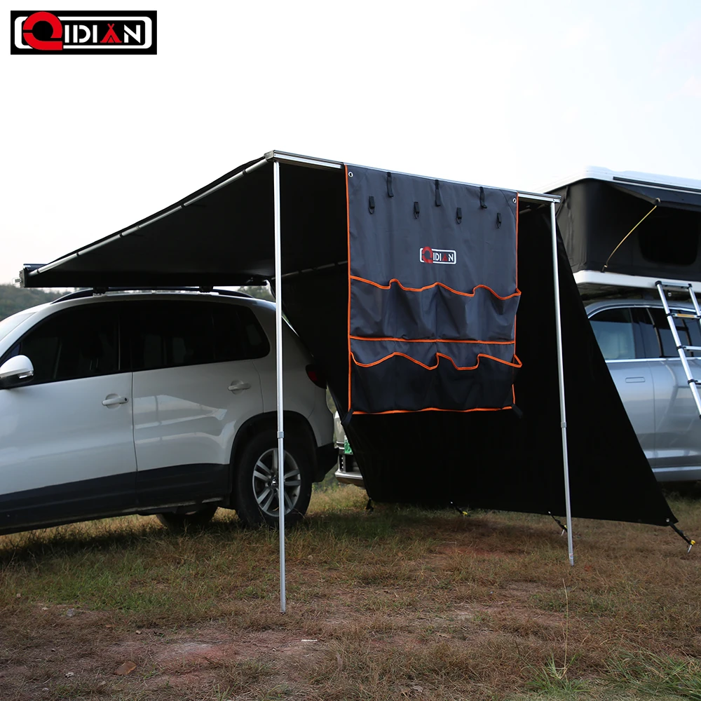 ARB Touring Outdoor Camping 4WD Awning Outdoor Car Canvas Awning With Led Strip Light Aluminum Hard Case Awning